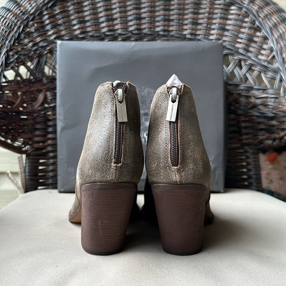 Vince Camuto Grishell Bootie Tobacco 12 - Picture 6 of 17